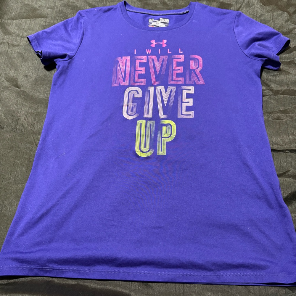 Under Armour Kids Blue Graphic Tee